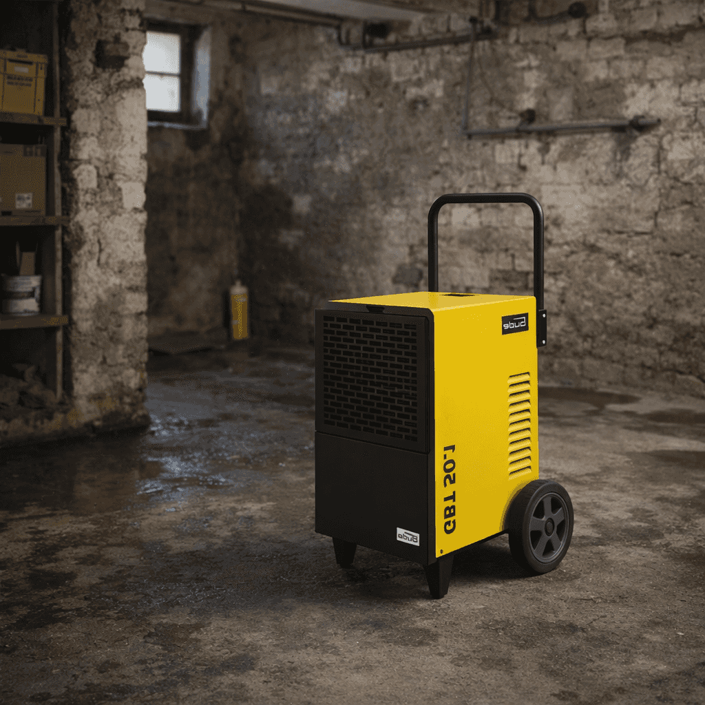 Použití vysoušeče ve sklepě nebo vlhkém suterénu